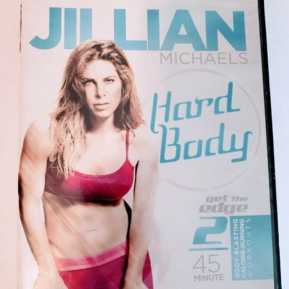 Jillian Michaels Hard Body DVD New Two Workouts 45 Minute Body Blasting New Seal
